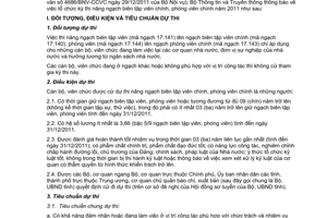 Công văn 707/BTTT-TCCB tổ chức thi nâng ngạch biên tập, phóng viên chính