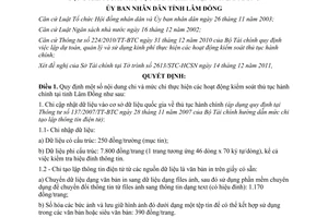 Quyết định 03/2012/QĐ-UBND quy định chi và mức chi kiểm soát thủ tục hành chính