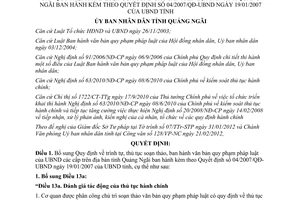 Quyết định 05/2012/QĐ-UBND trình tự thủ tục soạn thảo ban hành văn bản Quảng Ngã