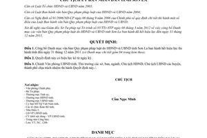 Quyết định 514/QĐ-UBND năm 2012 văn bản quy phạm pháp luật Sơn La hết hiệu lực