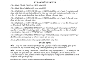 Quyết định 07/2012/QĐ-UBND Quy định điều kiện đăng ký quản lý trại nuôi