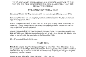 Quyết định số 09/2012/QĐ-UBND chi thực hiện nhiệm vụ phổ biến giáo dục pháp luật