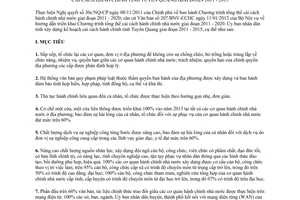 Kế hoạch 18/KH-UBND năm 2012 cải cách hành chính Tuyên Quang 2011 - 2015