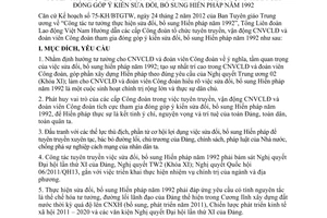 Hướng dẫn 266_HD-TLĐ tuyên truyền vận động công nhân viên chức lao động