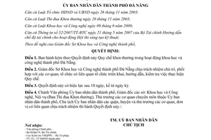 Quyết định 09/2012/QĐ-UBND Quy chế khen thưởng hoạt động khoa học công nghệ