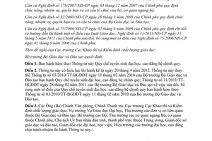 Thông tư 09/2012/TT-BGDĐT  Quy chế tuyển sinh đại học, cao đẳng hệ chính quy