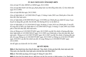 Quyết định 03/2012/QĐ-UBND đơn giá thuê đất, mặt nước khi Nhà nước