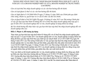 Thông tư 42/2012/TT-BTC hướng dẫn Quyết định 04/2012/QĐ-TTg