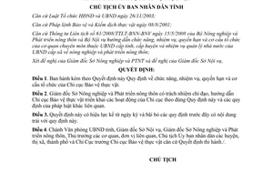 Quyết định 413/QĐ-CTUBND 2012 Chi cục Bảo vệ thực vật Bình Định