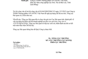 Công văn 1801/TCHQ-KTSTQ áp dụng chế độ ưu tiên