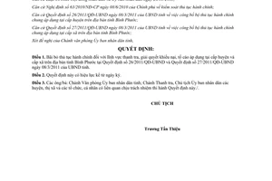 Quyết định 660/QĐ-UBND bãi bỏ thủ tục hành chính lĩnh vực thanh tra