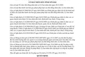 Quyết định 07/2012/QĐ-UBND thủ tục xây dựng ban hành văn bản quy phạm pháp luật