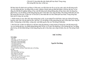 Công điện 474/CĐ-TTg hỗ trợ sinh viên khó khăn học đại học, cao đẳng