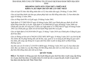 Nghị quyết 04/2012/NQ-HĐND thu nộp lệ phí đăng ký giao dịch bảo đảm