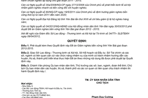 Quyết định 353/QĐ-UBND phê duyệt Đề án Giảm nghèo bền vững