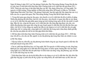 Thông báo 143/TB-VPCP Chương trình xử lý chất thải rắn giai đoạn 2011 - 2020