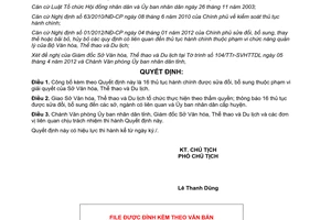 Quyết định 999/QĐ-UBND công bố thủ tục hành chính sửa đổi