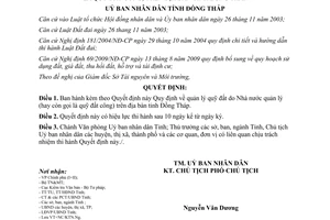 Quyết định 10/2012/QĐ-UBND Quy định quản lý quỹ đất do Nhà nước quản lý hay