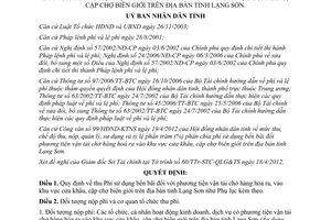 Quyết định 06/2012/QĐ-UBND mức thu chế độ thu nộp quản lý sử dụng phí