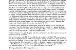 Chỉ thị 10/2012/CT-UBND công tác hòa giải cơ sở Yên Bái