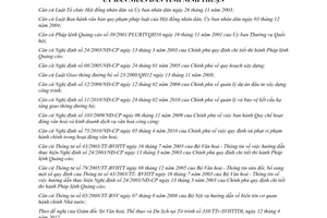 Quyết định 21/2012/QĐ-UBND Quy hoạch hoạt động quảng cáo