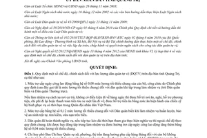 Quyết định 04/2012/QĐ-UBND Quy định chế độ chính sách đối với lực lượng dân quân