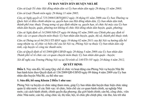 Quyết định 03/2012/QĐ-UBND sửa đổi Quy chế tổ chức và hoạt động Phòng Nội vụ