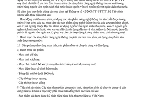 Công văn 5914/BTC-THTK hướng dẫn thực hiện Thông tư 42/2009/TT-BTTTT