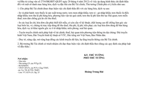 Công văn 594/TTg-KTN áp dụng hình thức chỉ định thầu danh mục hàng hóa