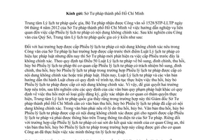 Công văn 141/TTLLTPQG-HCTH 2012 cấp Phiếu lý lịch tư pháp nội dung không chính xác