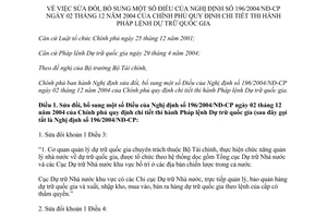 Nghị định 43/2012/NĐ-CP hướng dẫn Pháp lệnh Dự trữ quốc gia