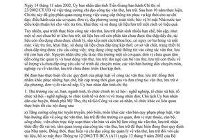 Chỉ thị 16/2012/CT-UBND tăng cường công tác văn thư lưu trữ tỉnh Tiền Giang