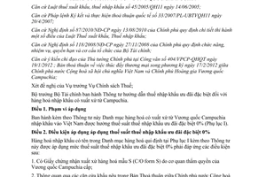 Thông tư 82/2012/TT-BTC hướng dẫn thuế nhập khẩu ưu đãi đặc biệt