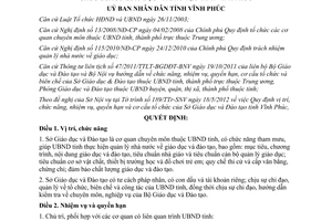 Quyết định 13/2012/QĐ-UBND vị trí chức năng nhiệm vụ quyền hạn Sở Giáo dục