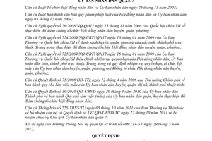 Quyết định 06/2012/QĐ-UBND Quy chế làm việc của Ủy ban nhân dân quận 7