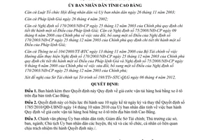 Quyết định 01/2012/QĐ-UBND Quy định giá cước vận tải hàng hoá bằng xe ô tô