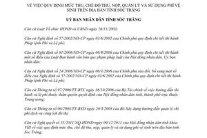 Quyết định 26/2012/QĐ-UBND chế độ thu, nộp, quản lý và sử dụng phí vệ sinh