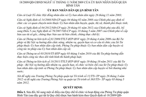 Quyết định 03/2012/QĐ-UBND sửa đổi Quy chế tổ chức và hoạt động của Phòng Tư phá