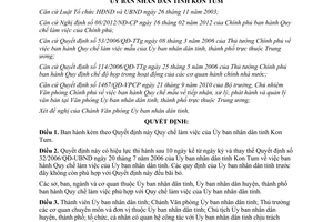 20/2012/QĐ-UBND việc ban hành quy chế làm việc