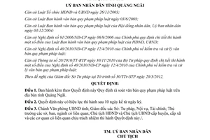 Quyết định 09/2012/QĐ-UBND  rà soát văn bản quy phạm pháp luật