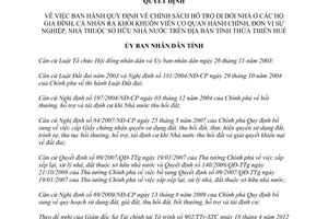 Quyết định 07/2012/QĐ-UBND chính sách hỗ trợ di dời nhà ở