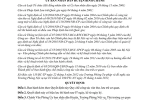 Quyết định 08/2012/QĐ-UBND Quy chế công tác văn thư và lưu trữ cơ quan