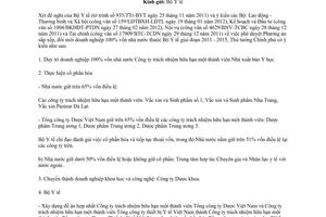 Công văn 752/TTg-ĐMDN phê duyệt Phương án sắp xếp đổi mới doanh nghiệp 100% vốn