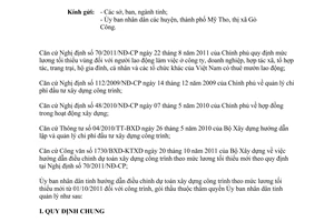 Công văn 2498/UBND-CN hướng dẫn điều chỉnh dự toán xây dựng công trình