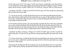 Công văn 2061/TCT-CS lệ phí trước bạ khi chuyển đổi doanh nghiệp