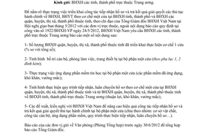 Công văn 2385/BHXH-VP báo cáo thực trạng tiếp nhận hồ sơ theo cơ chế một cửa