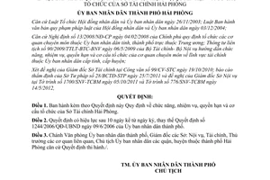 Quyết định 821/2012/QĐ-UBND chức năng nhiệm vụ quyền hạn cơ cấu Sở Tài chính Hải Phòng