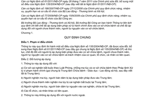 Thông tư liên tịch 14/2012/TTLT-BLĐTBXH-BCA biện pháp xử lý hành chính