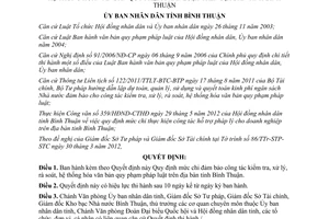 Quyết định 20/2012/QĐ-UBND Quy định mức chi đảm bảo công tác kiểm tra xử lý rà