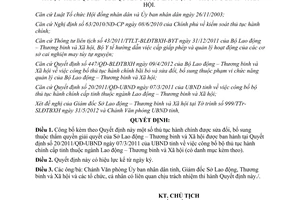 Quyết định 1233/QĐ-UBND năm 2012 công bố thủ tục hành chính